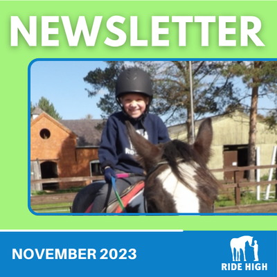 Ride High November 2023 Newsletter
